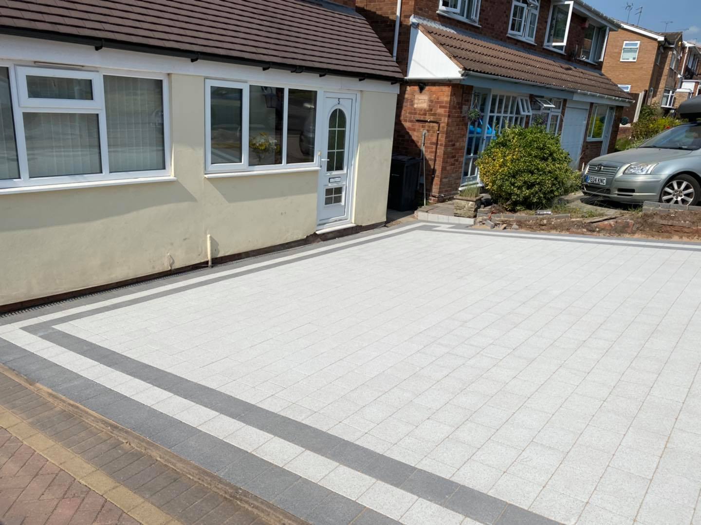 Recently paved driveway in Birmingham