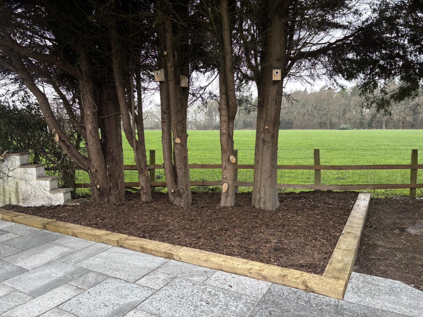 Landscaping work and garden care for a house in Birmingham